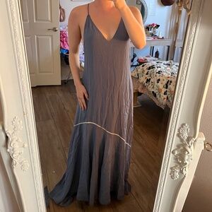 SOLD: NWT: WYETH Coronet Blue Maxi Dress DESIGNER